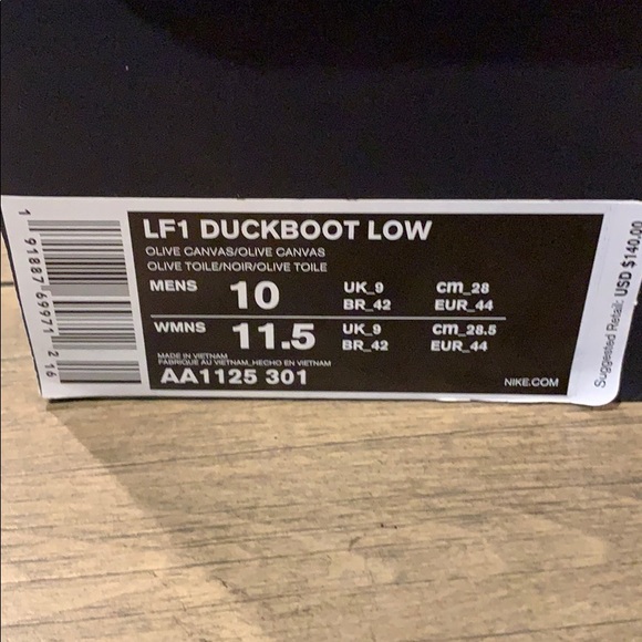 Nike LF 1 Lunar Force Duckboot Low - Picture 10 of 10